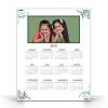 Single Page Wall Photo Calendar *  Design Three