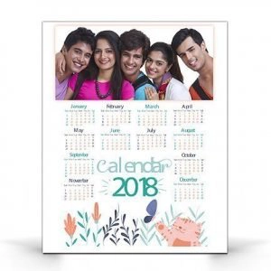 Single Page Wall Photo Calendar *  Design Five