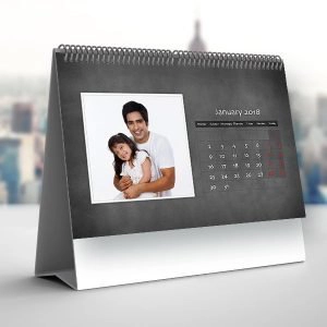 Custom Desktop Calendar * Black Theme