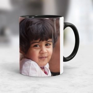 Black Photo Mug