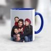 Blue Photo Mug